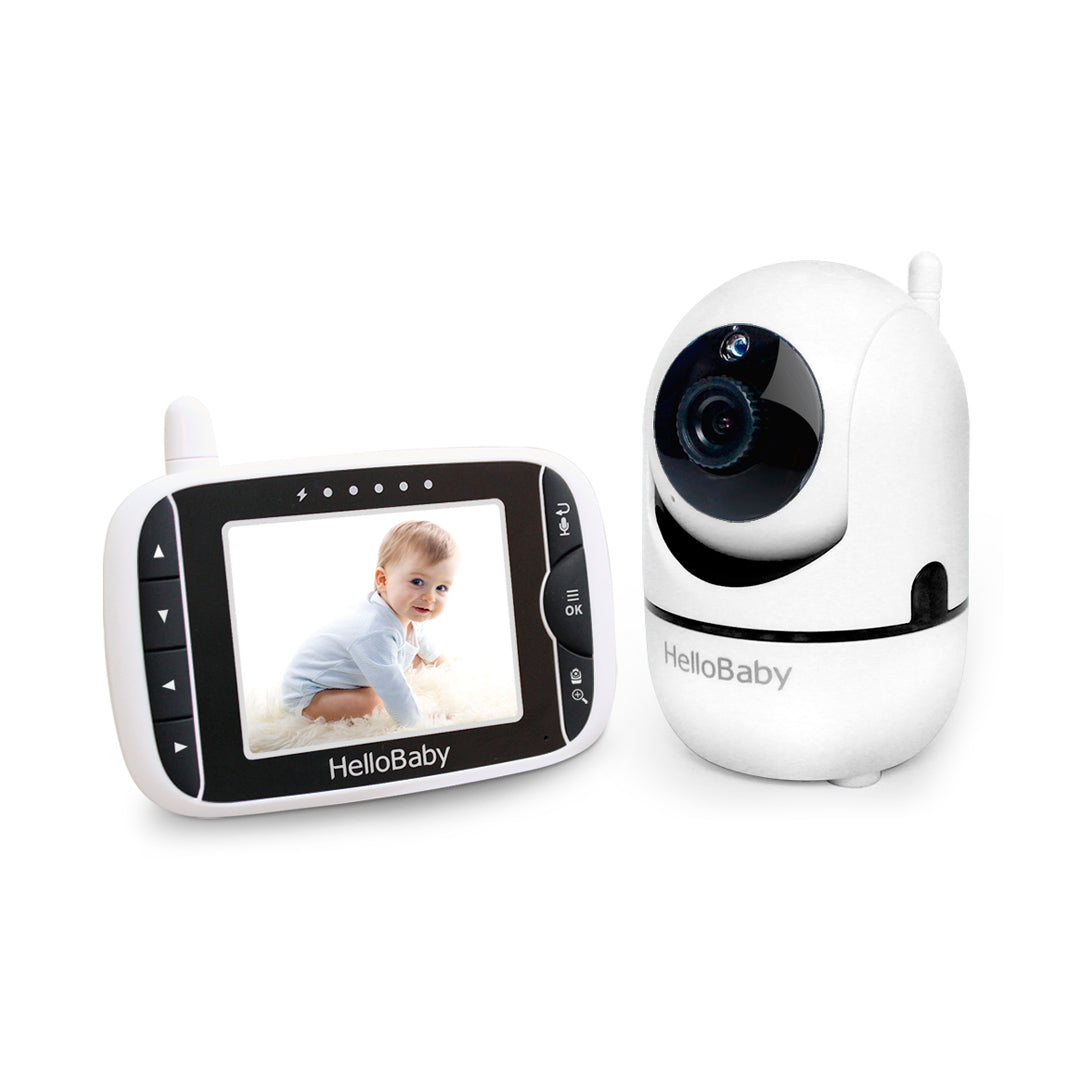 Monitor para Bebé Sonido y Video con pantalla grande HelloBaby
