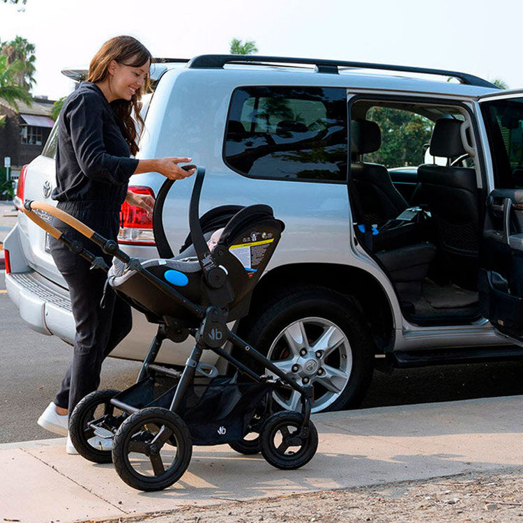 Coche para bebé con silla para carro