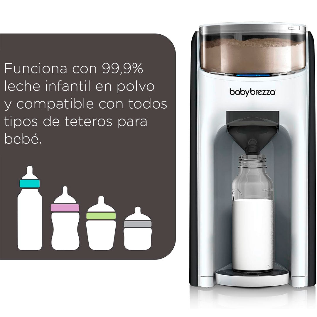 Dispensador Pro Advanced automático de fórmula, preparador automático de biberones instantáneo, dosifica y mezcla agua caliente y leche en polvo con solo presionar un botón - Baby Brezza