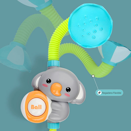 Ducha para bebé y niños pequeños, Cabezal eléctrico, Diseño de koala