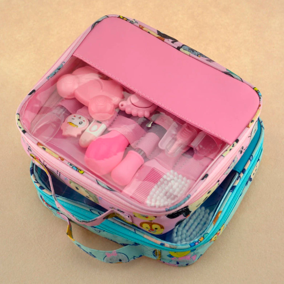 Kit de aseo para bebe recién nacido de 15 piezas + lima eléctrica