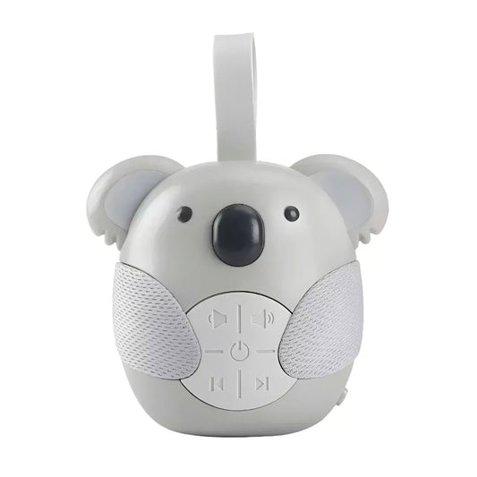 Maquina de ruido blanco Koala, recargable y portátil, con diversos sonidos para calmar las noches del bebé, ideal para colgar o colocar en superficie plana