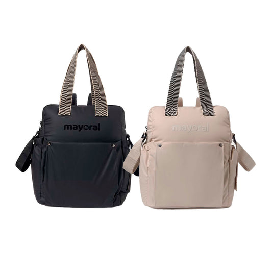 Pañalera estilo bolso - morral impermeable, de buena capacidad de almacenamiento, con bolsillo térmico, bolsillo frontal y correa para - Mayoral