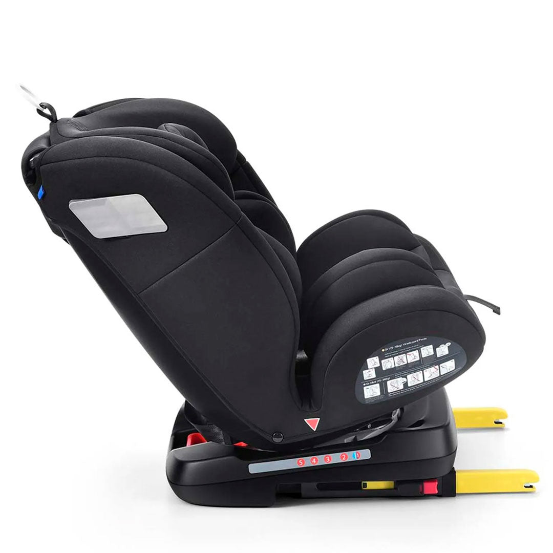 Silla de seguridad para carro Artemis 360°, cuenta con certificación Isofix 0-36 Kgs, con ajustes para adaptarse al crecimiento del bebé - MultiKids