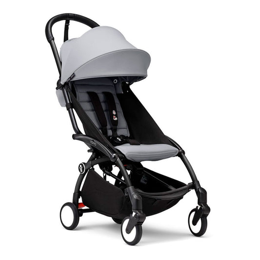 Coche paseador YoYo3 BabyZen 6 M +, paseador con plegado tipo maleta, versátil, ultra compacto y súper resistente, plegado a equipaje de mano y respaldo reclinable multiposición - YoYo3