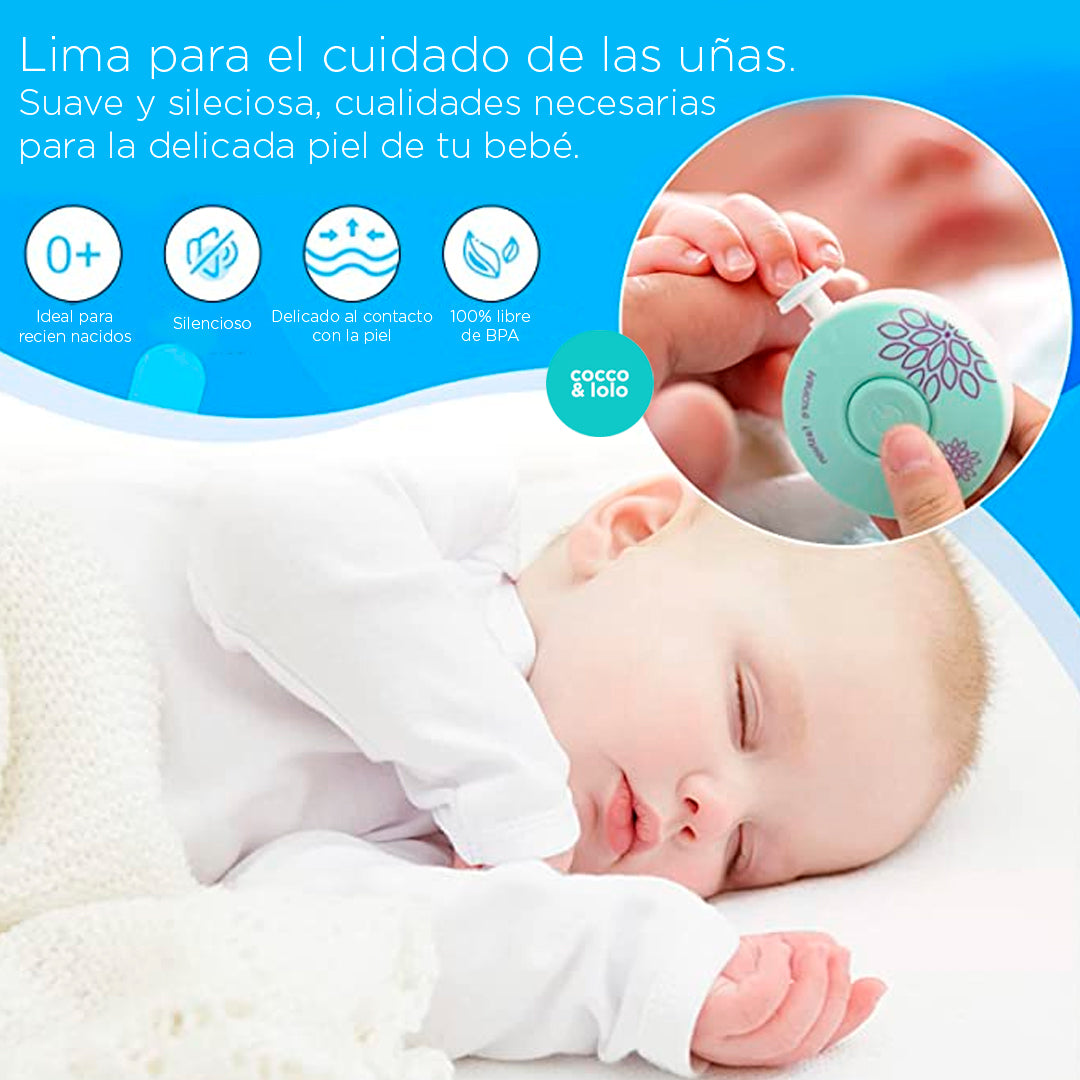 Lima Eléctrica De Uñas Para Bebés