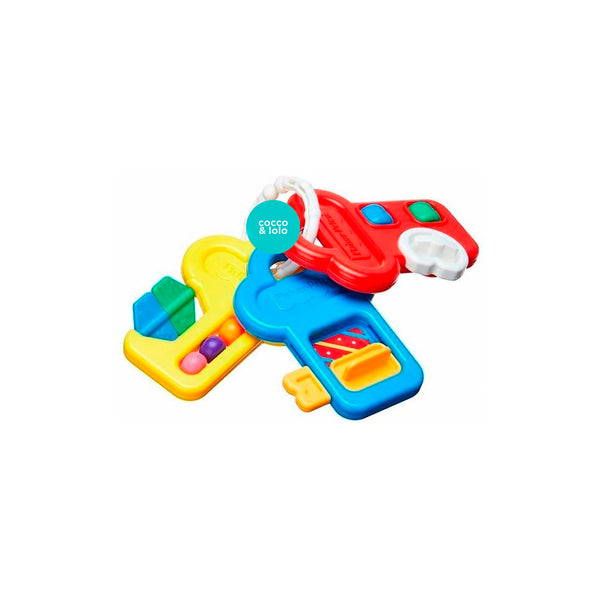 Llavero de actividades con mordedor para bebé - Fisher Price – cocco & lolo